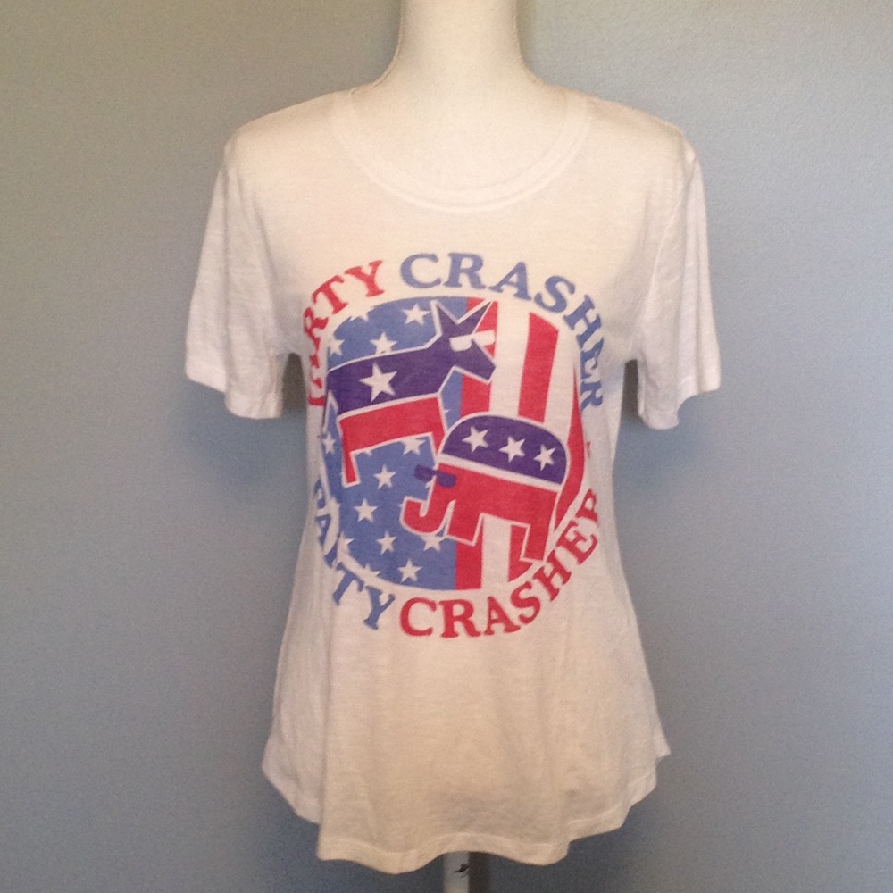 LOL Vintage Party Crasher 2024 Election Tee